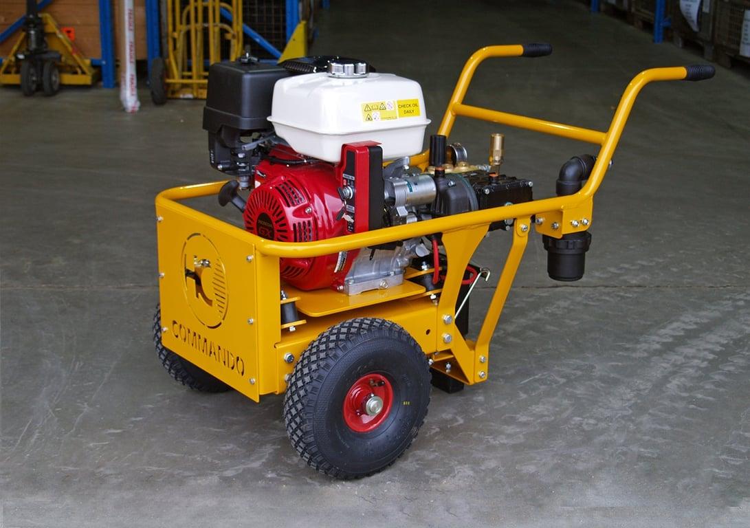 Commando 500P Barrow Mounted Petrol Pressure Washer