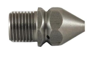 Stainless Steel Sewer Nozzle 1/4"M 