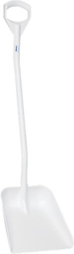 Vikan Ergonomic Shovel - Long Handle - Large Blade White