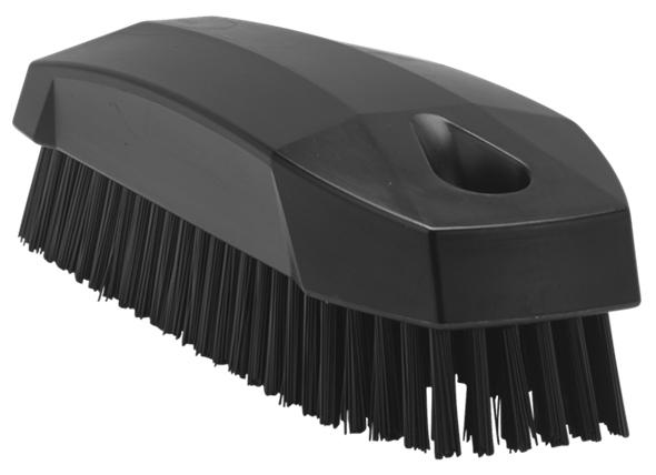 Vikan Hard Nail Brush 130mm Black