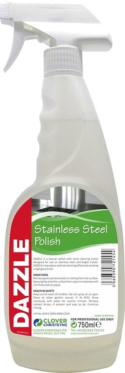 Clover Dazzle Stainless Steel Cleaner 750ml