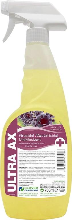 Clover Ultra AX Virucidal/Bactericidal Disinfectant