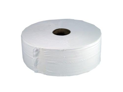 Maxi Jumbo Toilet Roll 2ply 300m(L) 90mm(W) (6 rolls) White Core 60mm