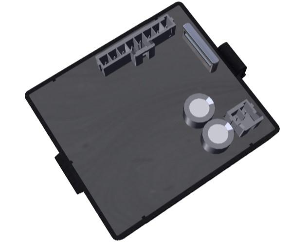 Numatic 244NX Right Brush Motor PCB 914449