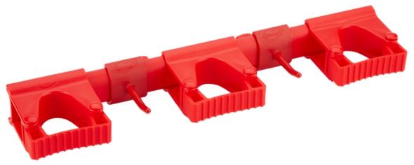 Vikan Hi-Flex Wall Bracket System 420mm Red
