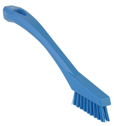 Vikan Very Hard Detail Brush 205mm Blue