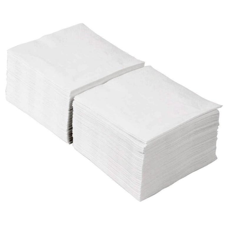 Cocktail Ice White Serviettes 2ply 24cm (4000)