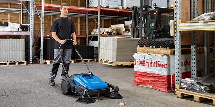 Pedestrian Sweepers