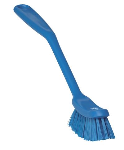Vikan Medium Dish Brush 290mm Blue