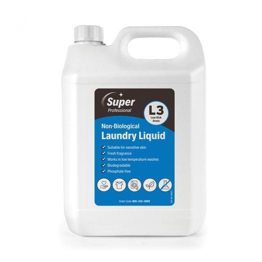 Super Professional L3 Non Bio Laundry Liquid 5L