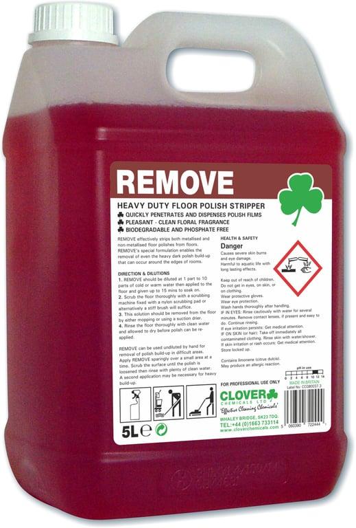 Clover Remove Polish Stripper 5L