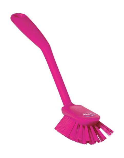 Vikan Medium Dish Brush with scraping edge 280mm