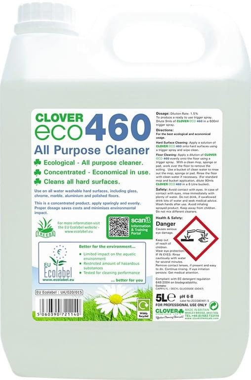 Clover Eco 460 All Purpose Cleaner 5L
