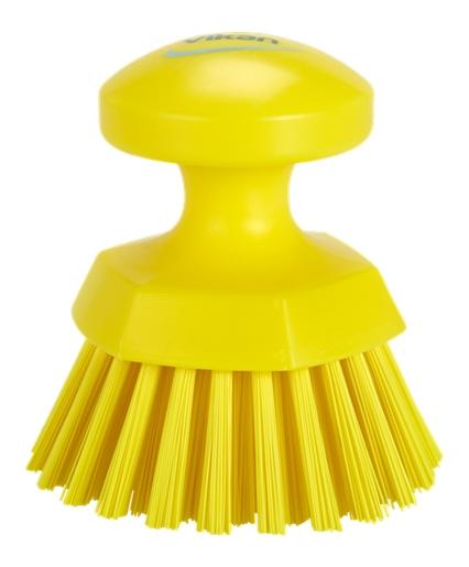 Vikan Hard Round Hand Scrub Brush 110 mm diameter