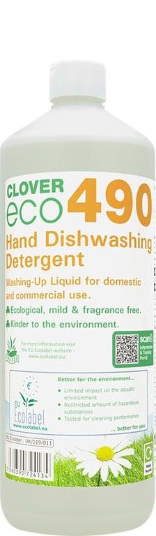 Clover Eco 490 Hand Dishwash Detergent 1L