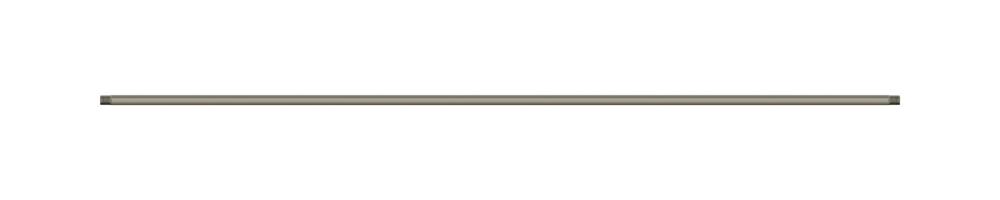 Zinc Plated Uninsulated Lance Tube 1/4" 800mm
