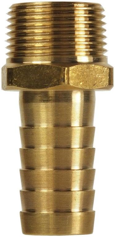 Brass 4mm Tapered Hosetail 1/8" Male Thread