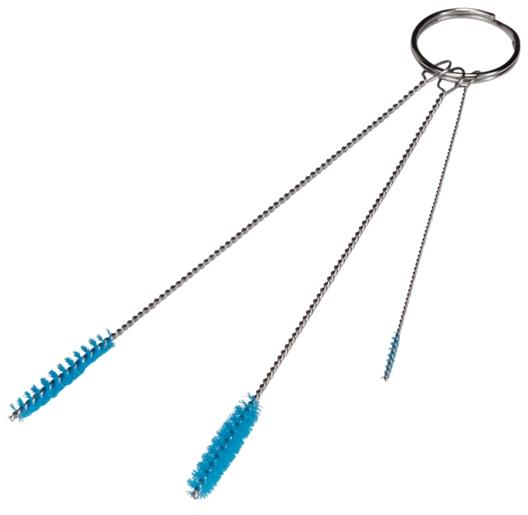 Vikan Set of 3 Small Soft Tube Brushes