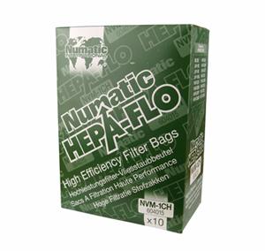 Numatic NVM-1CH Vacuum Filter Bags Pack 10