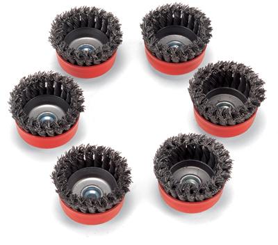 6 Replacement Spirotex Head Units for Scarifying Disc