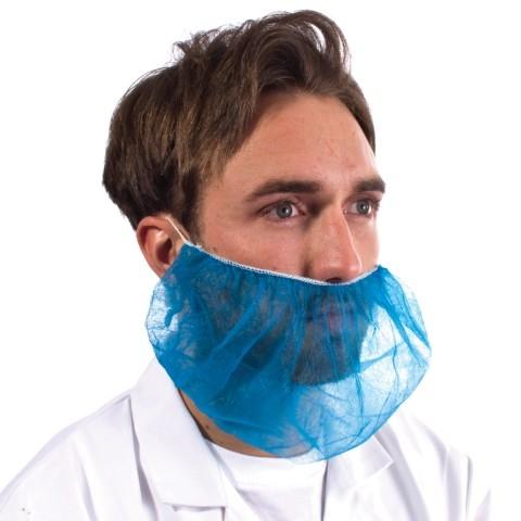 Beard Masks 10 x 100 Blue