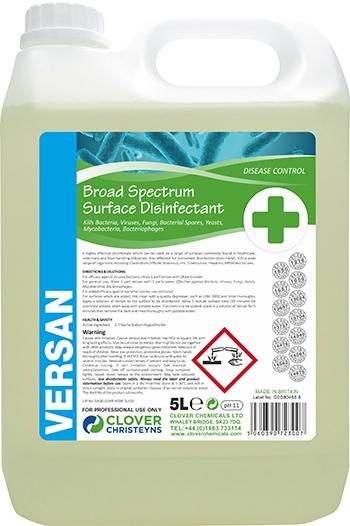 Clover Versan Broad Spectrum Surface Disinfectant 