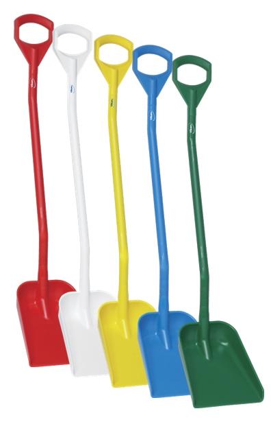 Vikan Ergonomic Shovel - Long Handle - Small Blade