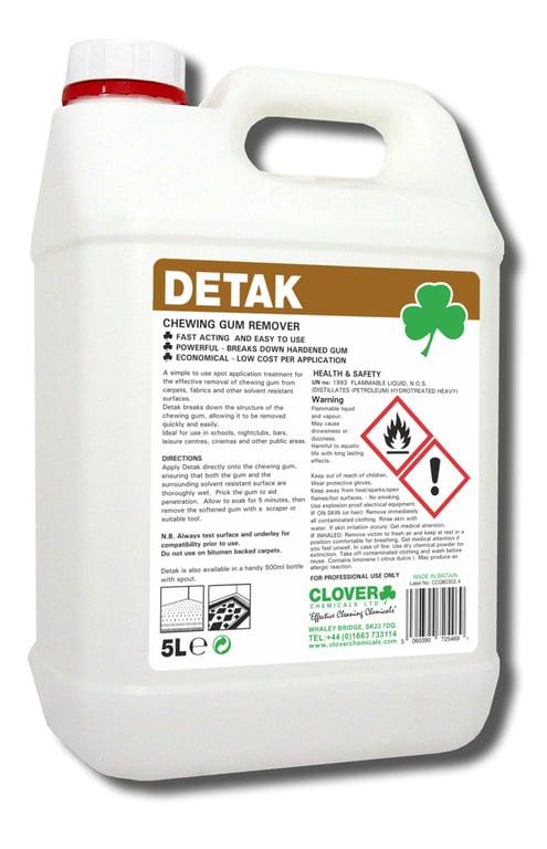 Clover Detak (Chewing Gum Remover) 5L