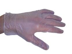 Powder Free Clear Vinyl Gloves 100pcs Small