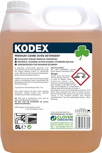Clover Kodex Combi Oven Detergent 5L