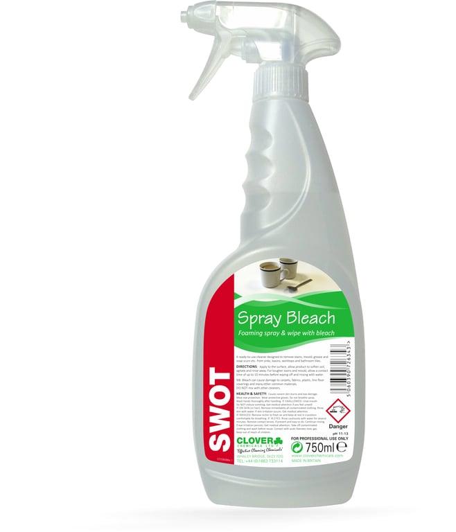 Swot Bleach Spray & Wipe 750ml