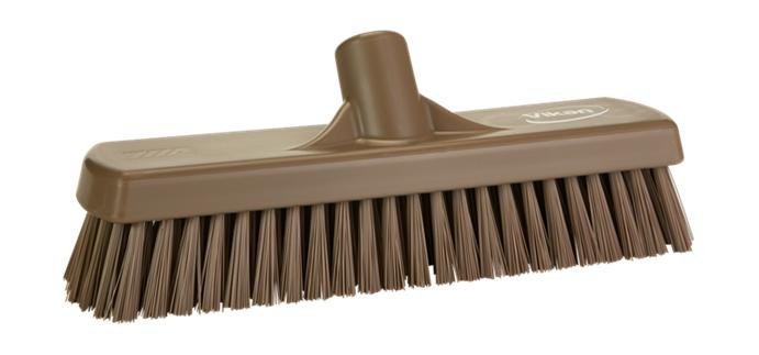 Vikan Hard Wall/Floor Washing Brush 305mm Brown