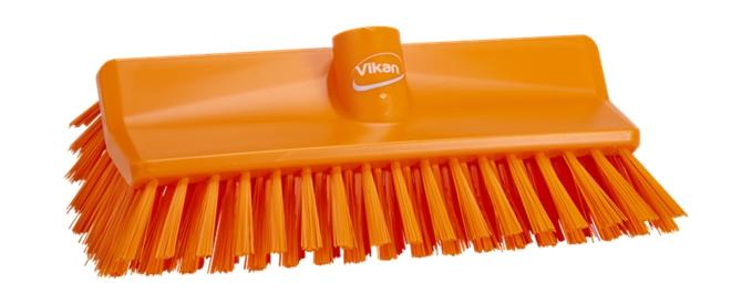 Vikan Medium Hi-Low Broom 265mm Orange