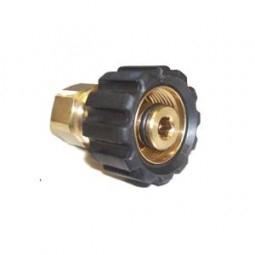 Quick Screw Female brass coupling M22F to 3/8"