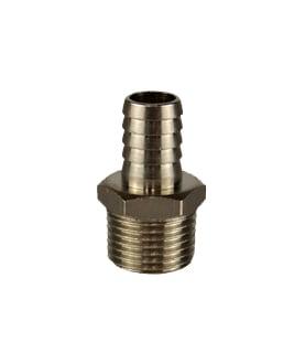 BSPT Chrome Hosetail 1/2" x 1/2"