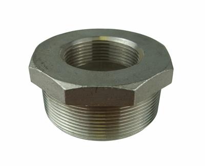 Stainless Steel Hexagon Bushes 2½" x 1½"