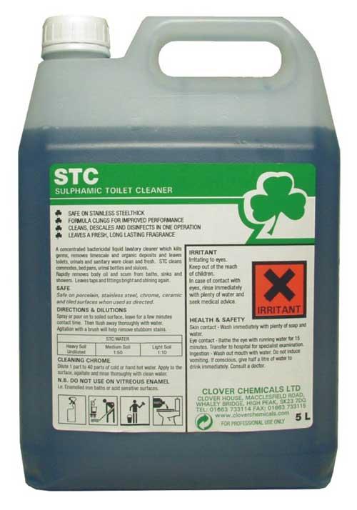 Clover STC Toilet & Washroom Cleaner 5L