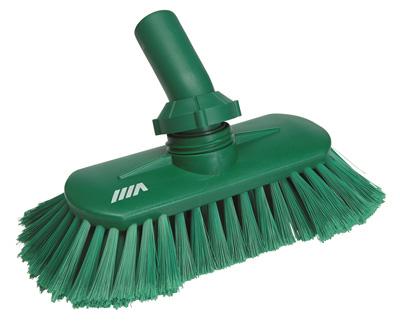 Vikan Soft/Split Waterfed Angle Adjustable Broom 240mm Green