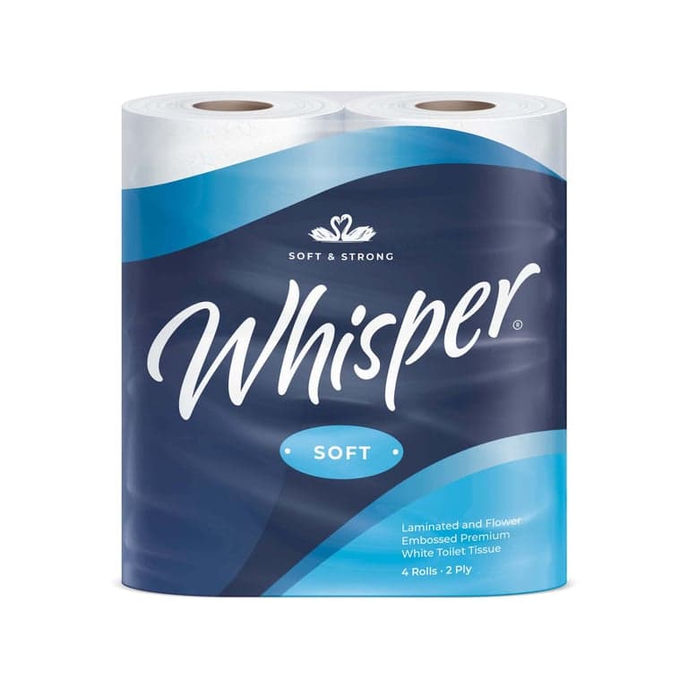 Supersoft White Toilet Roll 2ply 40 Rolls