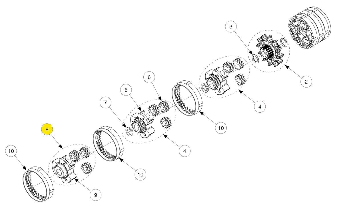 SOLA-TECS Gearbox Drive Kit 0201362