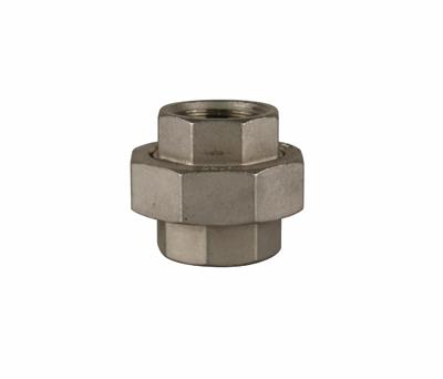 Stainless Steel Hexagon Union 1"