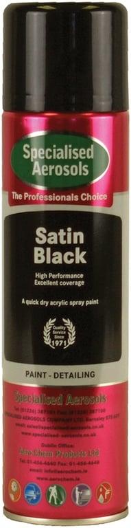 Satin Black 500ml