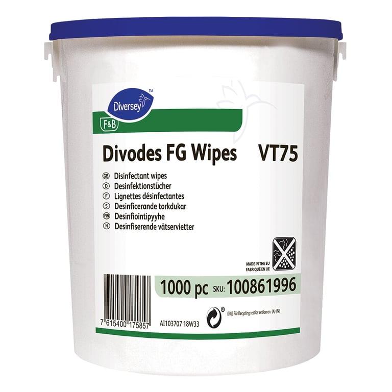 Diversey Divodes FG Wipes VT75 (1000)