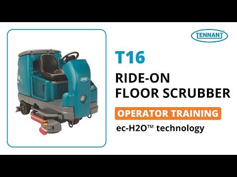 Tennant T16 Ride On Scrubber Dryer