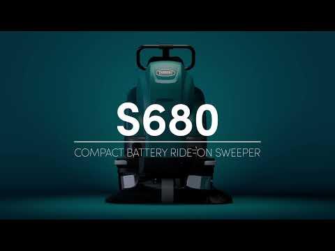 Tennant S680 Ride On Sweeper 