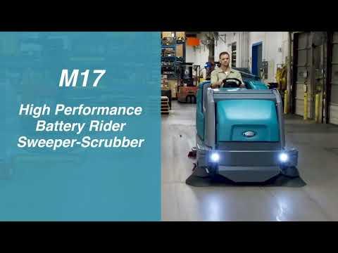 Tennant M17 Ride On Sweeper-Scrubber