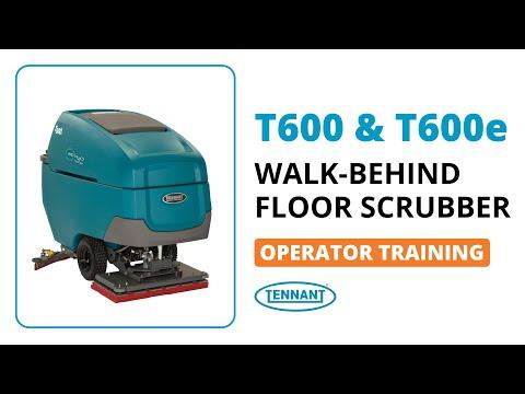 Tennant T600 Walk Behind Scrubber Dryer