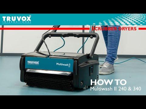 Truvox Multiwash II 240 Scrubber Drier 