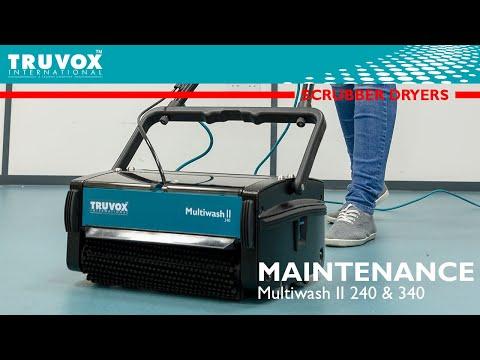 Truvox Multiwash II 240 Scrubber Drier 